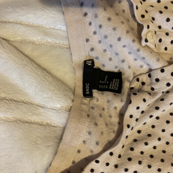 Women’s polka dot cardigan by H&M - Picture 2 of 2